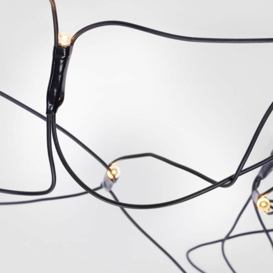 Brilagi - Rideau lumineux LED d'extérieur 160 LED 7x2m IP44 blanc chaud