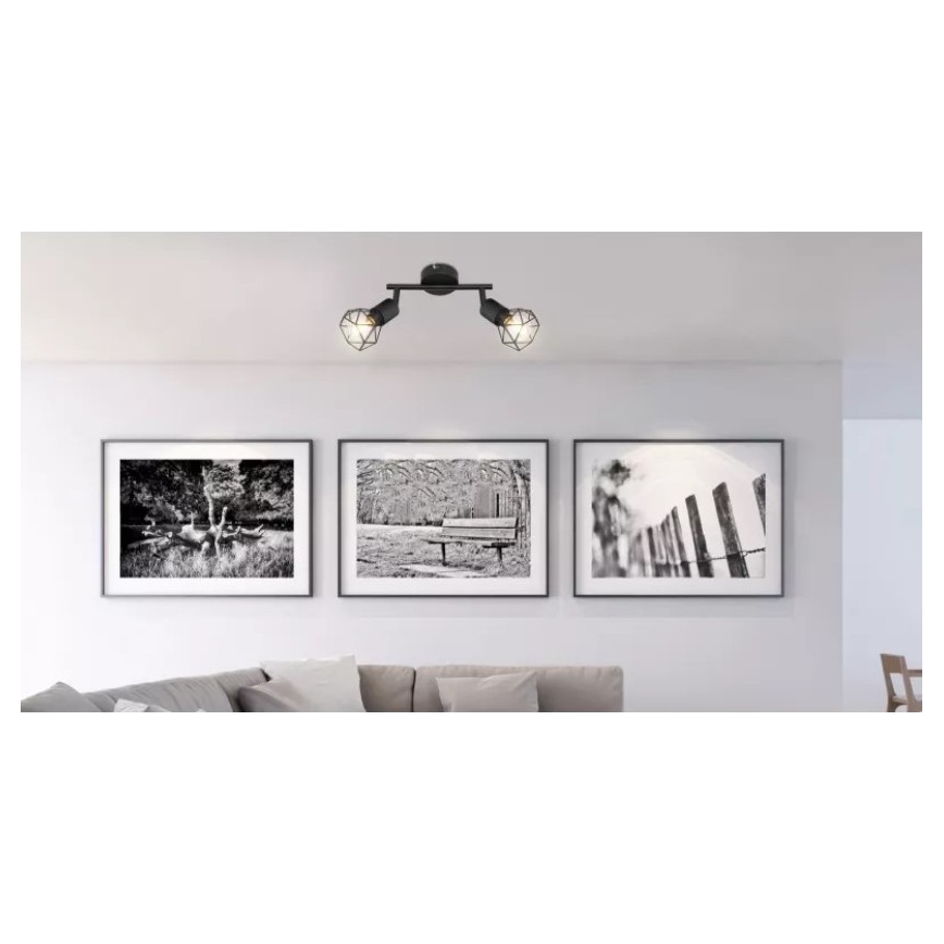 Brilagi - Spot CAGE 2xE14/40W/230V