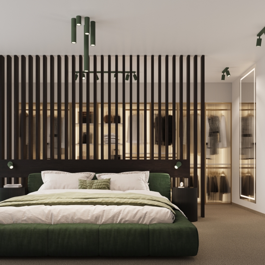 Brilagi - Spot CRESTO 1xGU10/10W/230V 10 cm vert