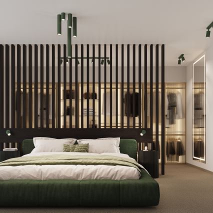 Brilagi - Spot CRESTO 1xGU10/10W/230V 20 cm vert