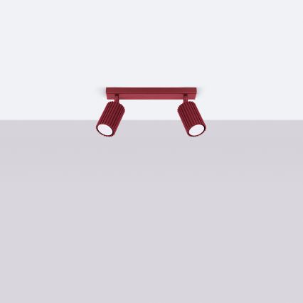 Brilagi - Spot CRESTO 2xGU10/10W/230V bordeaux
