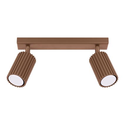 Brilagi - Spot CRESTO 2xGU10/10W/230V marron