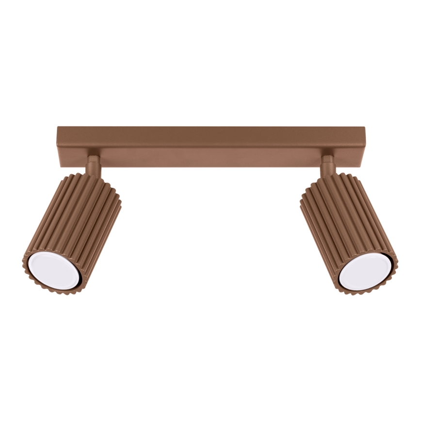 Brilagi - Spot CRESTO 2xGU10/10W/230V marron