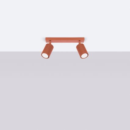 Brilagi - Spot CRESTO 2xGU10/10W/230V rouge