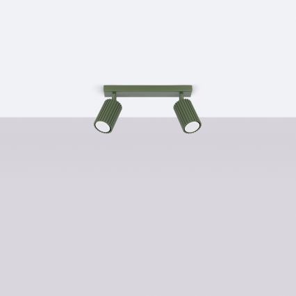 Brilagi - Spot CRESTO 2xGU10/10W/230V vert