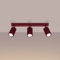 Brilagi - Spot CRESTO 3xGU10/10W/230V bordeaux