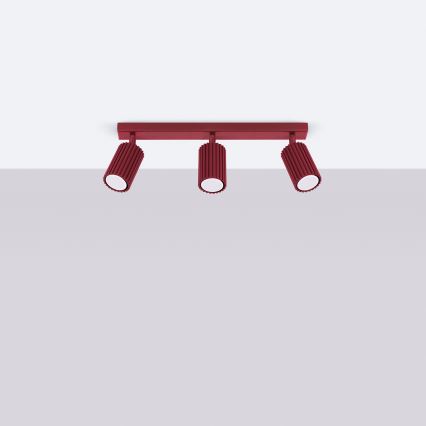 Brilagi - Spot CRESTO 3xGU10/10W/230V bordeaux