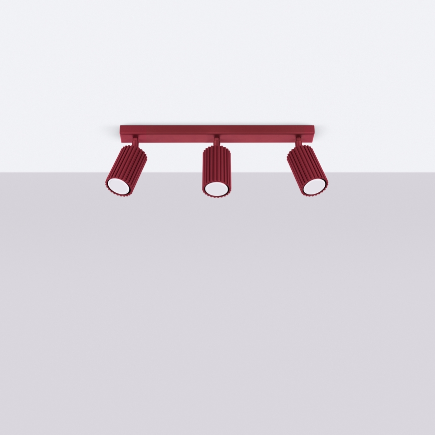 Brilagi - Spot CRESTO 3xGU10/10W/230V bordeaux