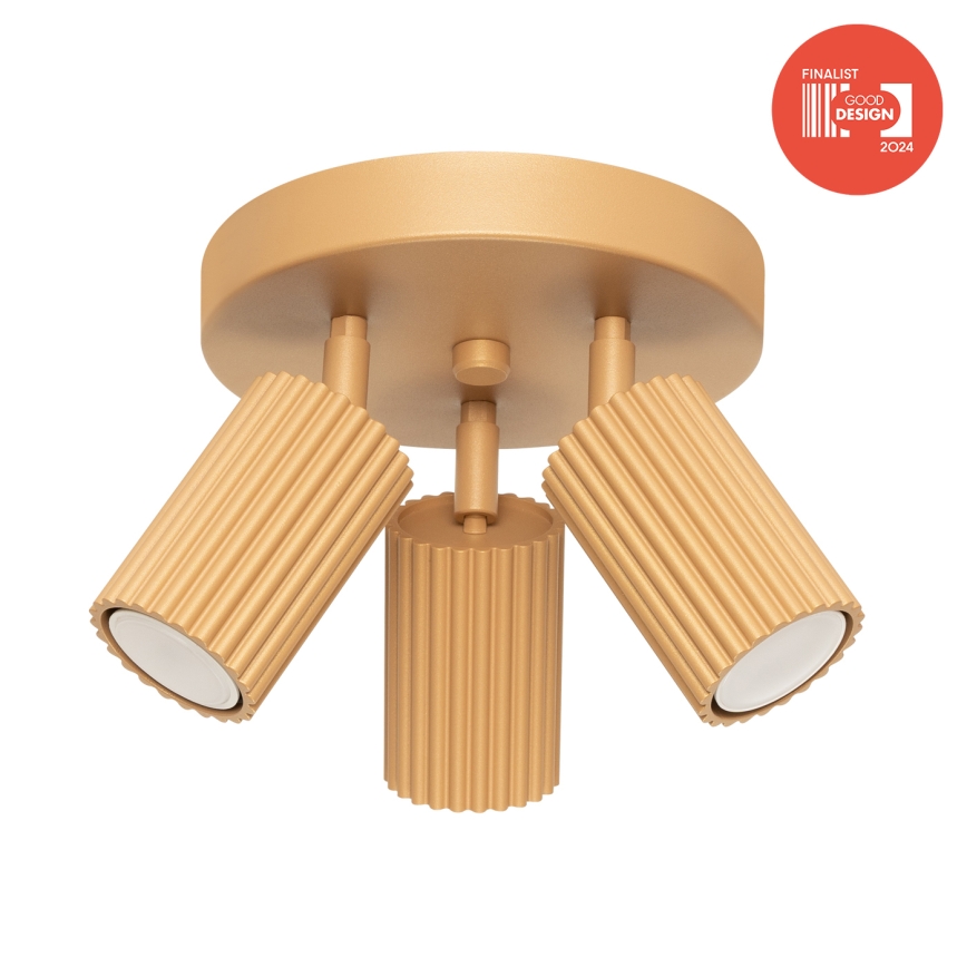 Brilagi - Spot CRESTO 3xGU10/10W/230V doré