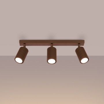 Brilagi - Spot CRESTO 3xGU10/10W/230V marron