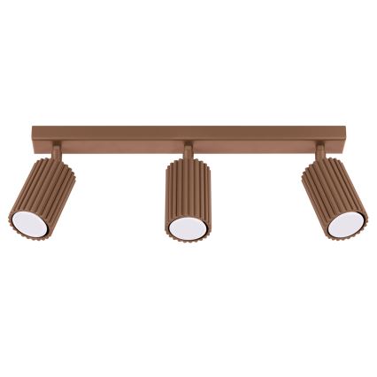 Brilagi - Spot CRESTO 3xGU10/10W/230V marron