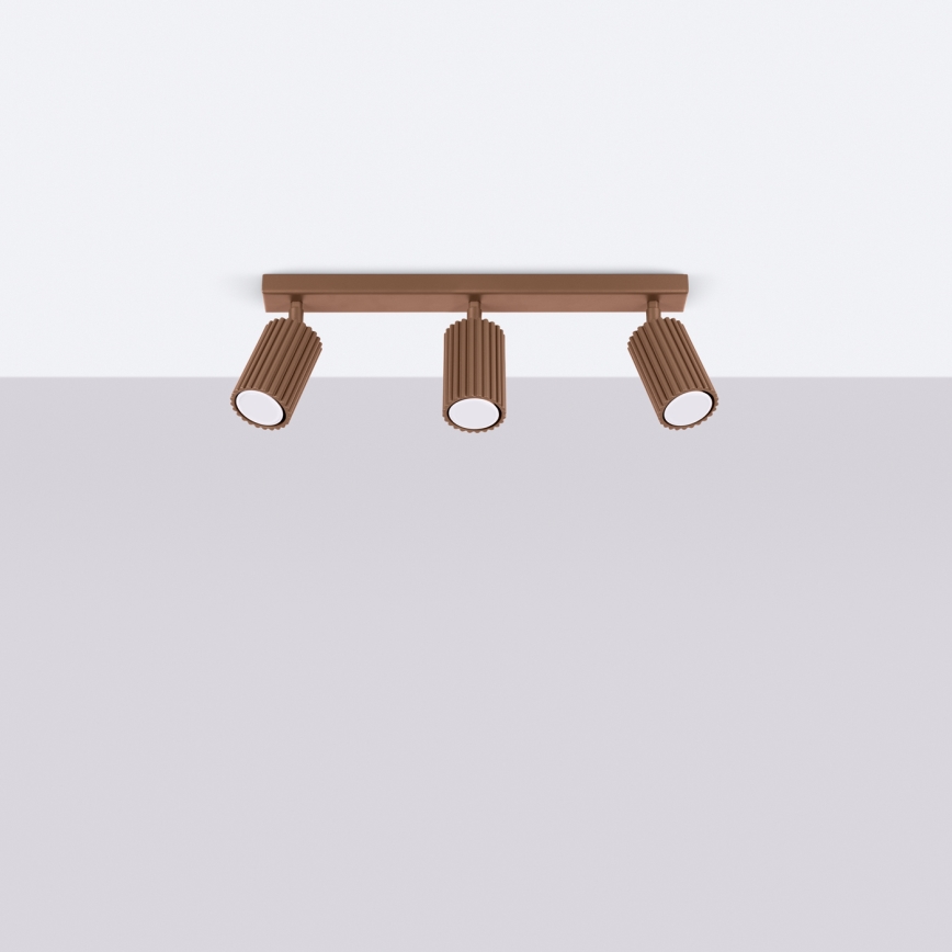 Brilagi - Spot CRESTO 3xGU10/10W/230V marron