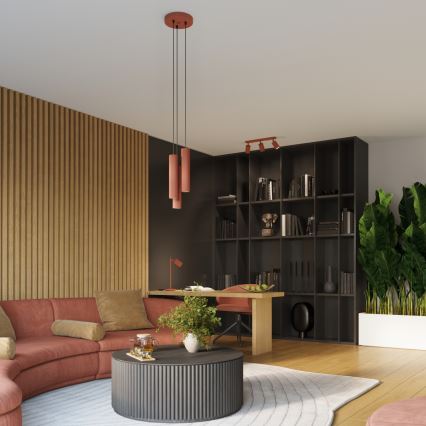 Brilagi - Spot CRESTO 3xGU10/10W/230V rouge