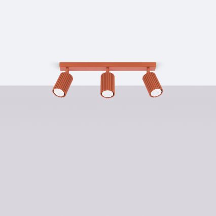 Brilagi - Spot CRESTO 3xGU10/10W/230V rouge