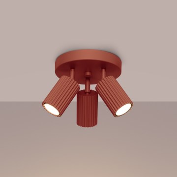 Brilagi - Spot CRESTO 3xGU10/10W/230V rouge