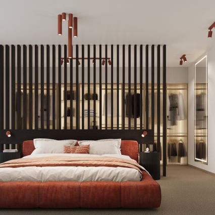 Brilagi - Spot CRESTO 3xGU10/10W/230V rouge