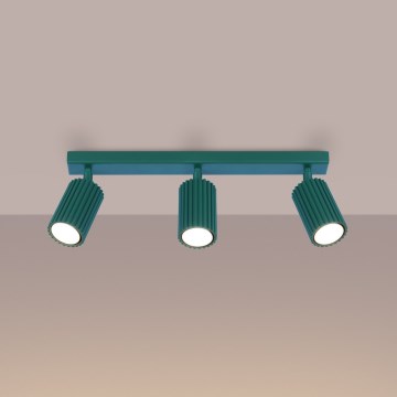 Brilagi - Spot CRESTO 3xGU10/10W/230V turquoise