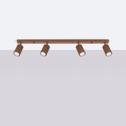 Brilagi - Spot CRESTO 4xGU10/10W/230V marron