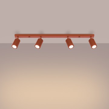 Brilagi - Spot CRESTO 4xGU10/10W/230V rouge