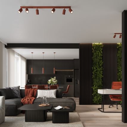 Brilagi - Spot CRESTO 4xGU10/10W/230V rouge