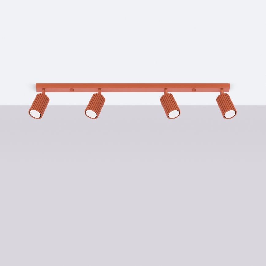 Brilagi - Spot CRESTO 4xGU10/10W/230V rouge