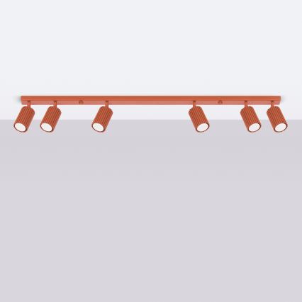 Brilagi - Spot CRESTO 6xGU10/10W/230V rouge