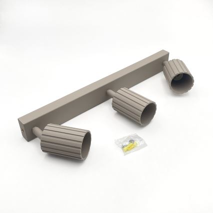 Brilagi - Spot CRISPINA 3xGU10/10W/230V beige