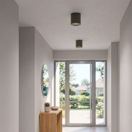 BRILAGI - Spot pour salle de bains MIA 1xGU10/30W/230V 60x82 mm 84x80 mm vert foncé IP54