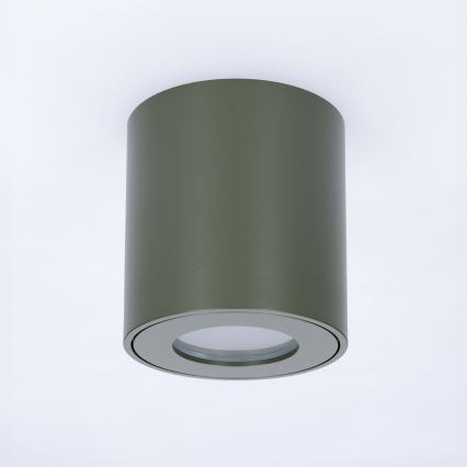 BRILAGI - Spot pour salle de bains MIA 1xGU10/30W/230V 60x82 mm 84x80 mm vert foncé IP54