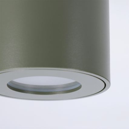 BRILAGI - Spot pour salle de bains MIA 1xGU10/30W/230V 60x82 mm 84x80 mm vert foncé IP54