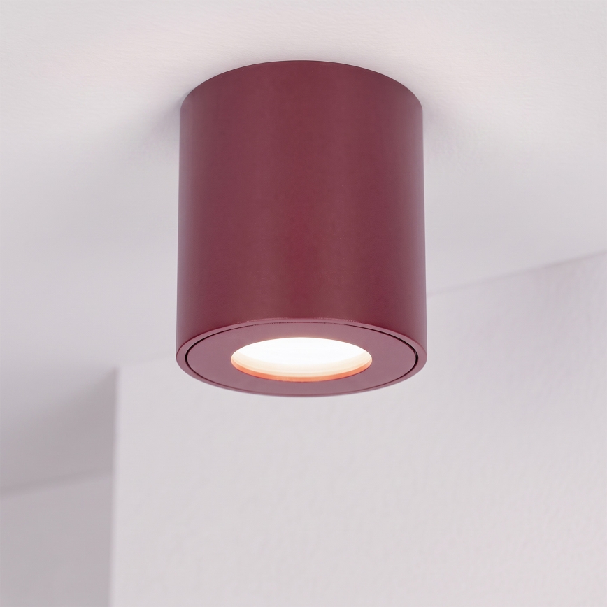 BRILAGI - Spot de salle de bains MIA 1xGU10/30W/230V 84x80 mm bordeaux IP54