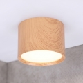 BRILAGI - Spot de salle de bains SMOOTH 1xGX53/15W/230V 60x82 mm décor chêne IP54