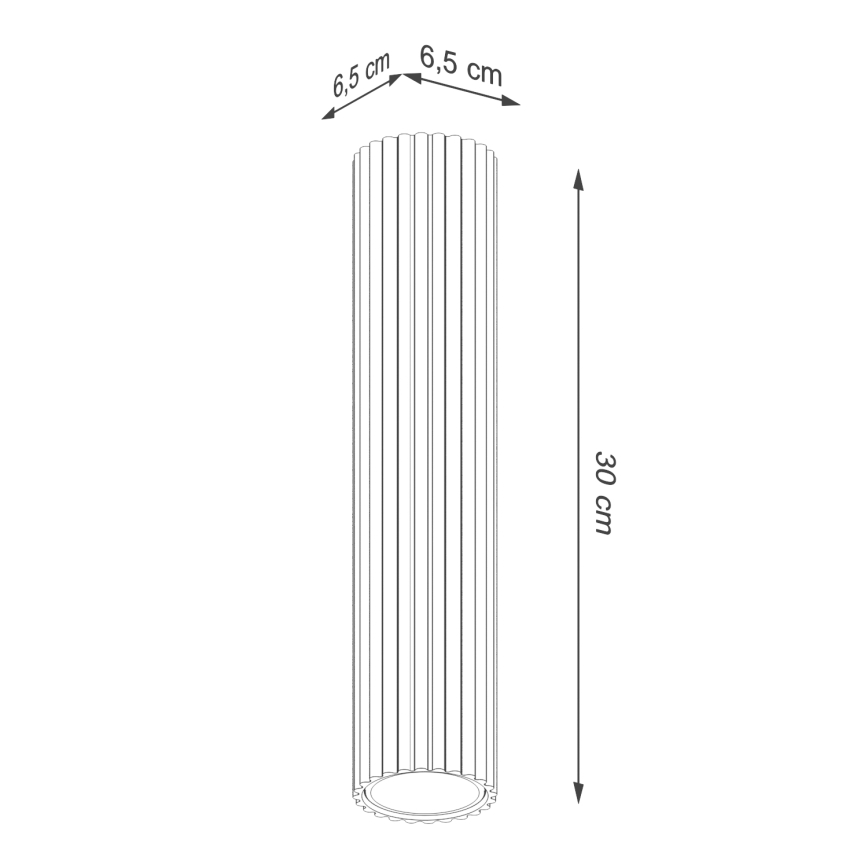 Brilagi - Spot d'éclairage CRESTO 1xGU10/10W/230V 30 cm crème