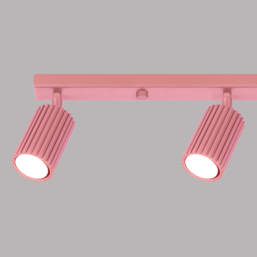 Brilagi - Spot d'éclairage CRESTO 4xGU10/10W/230V rose