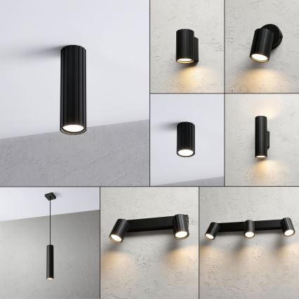 Brilagi - Spot d'éclairage CRISPINA 1x GU10/10W/230V, 20 cm, noir