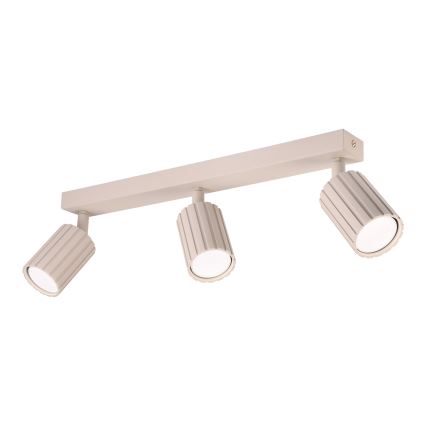Brilagi - Spot d'éclairage CRISPINA 3xGU10/10W/230V beige