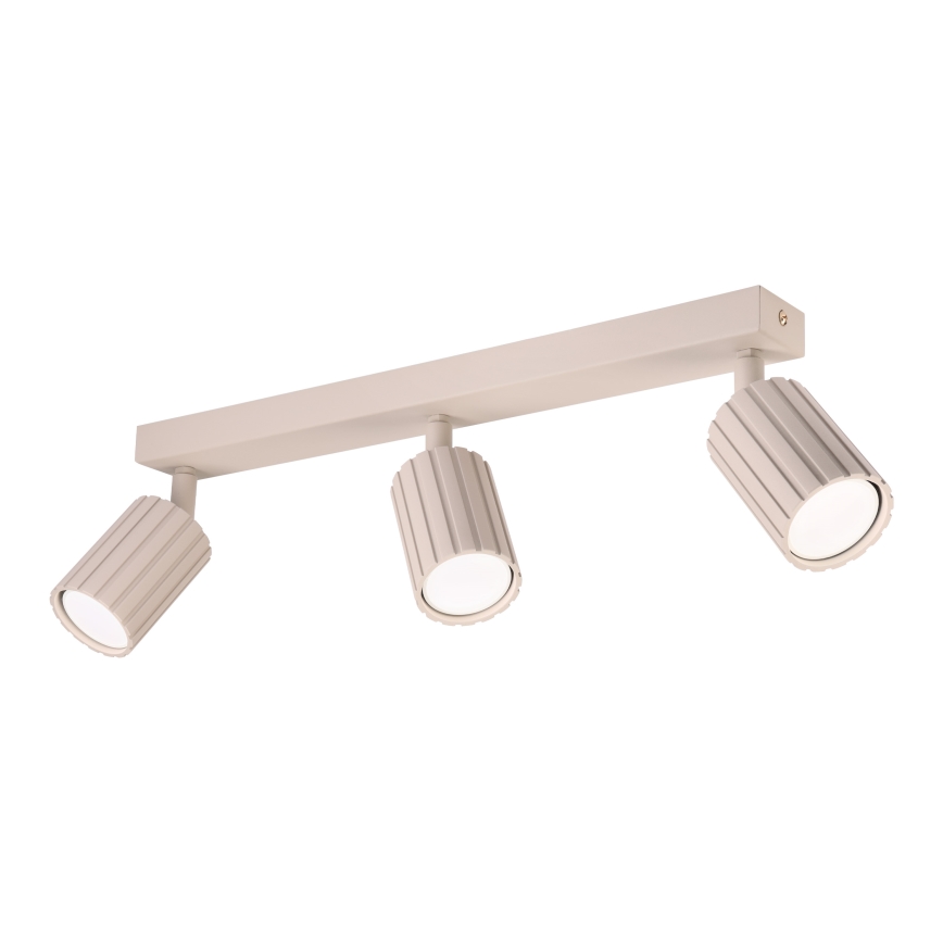 Brilagi - Spot d'éclairage CRISPINA 3xGU10/10W/230V beige