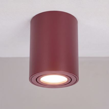 Brilagi - Spot d'éclairage MIA 1xGU10/30W/230V 100x80 mm bordeaux