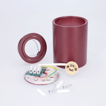 Brilagi - Spot d'éclairage MIA 1xGU10/30W/230V 100x80 mm bordeaux