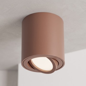 BRILAGI - Spot d'éclairage MIA 1xGU10/30W/230V 84x80 mm marron