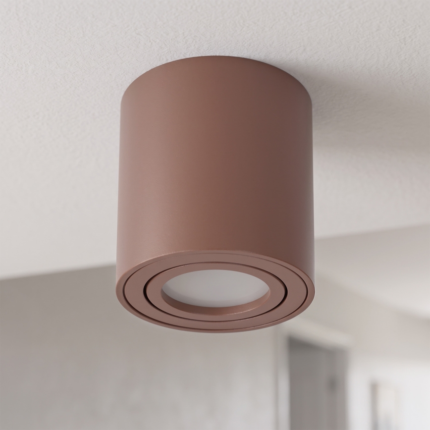 BRILAGI - Spot d'éclairage MIA 1xGU10/30W/230V 84x80 mm marron