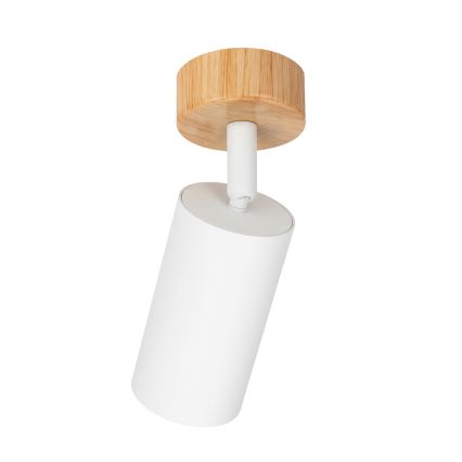 Brilagi - Spot d'éclairage SELE 1xGU10/30W/230V blanc/décor chêne