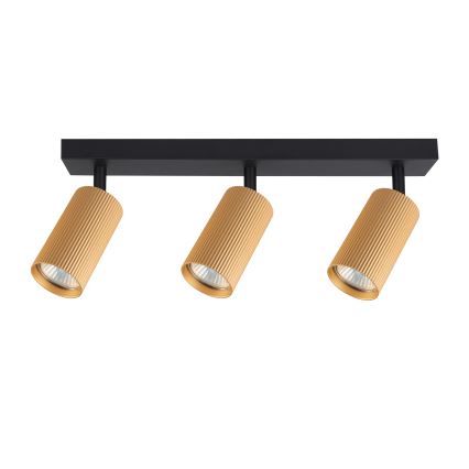 Brilagi - Spot d'éclairage SELE MODERN 3xGU10/30W/230V, finition dorée