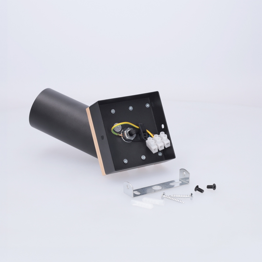 Brilagi - Spot d'éclairage SELE WOOD ACOUSTIC 1xGU10/30W/230V noir/bois