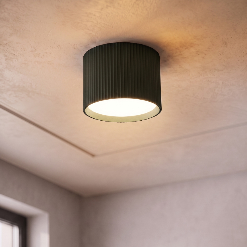 BRILAGI - Spot d'éclairage STRIPY 1xGX53/15W/230V 60x82 mm vert foncé