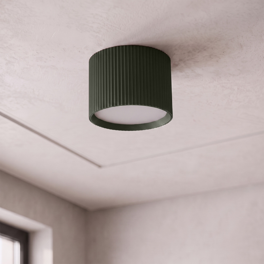 BRILAGI - Spot d'éclairage STRIPY 1xGX53/15W/230V 60x82 mm vert foncé