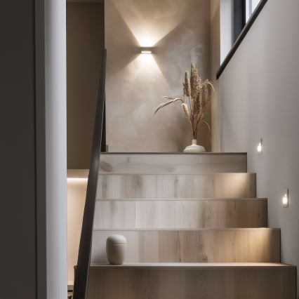 Brilagi - Spot d'escalier avec détecteur de mouvement JACK LED/1,5W/230V 3000K/4000K/6500K blanc