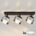 Brilagi - Spot encastrable LED RGB+CCT dimmable AURA LUX 3xGX53/14W/230V 2700–6500K Wi‑Fi Tuya noir/fumé