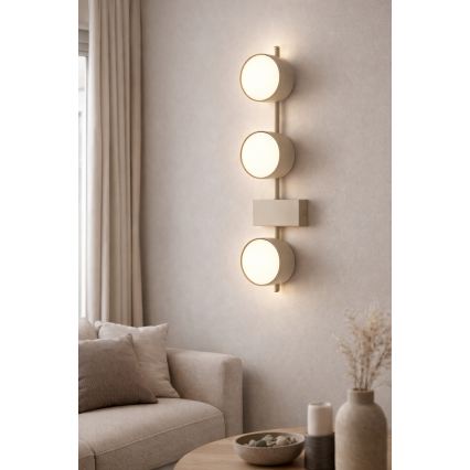 Brilagi - Spot LED RGB+CCT dimmable MONO 3xGX53/14W/230V 2700-6500K Wi-Fi Tuya beige