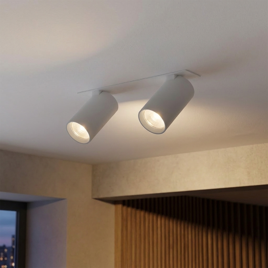 Brilagi - Spot encastrable SELE 2xGU10/30W/230V blanc